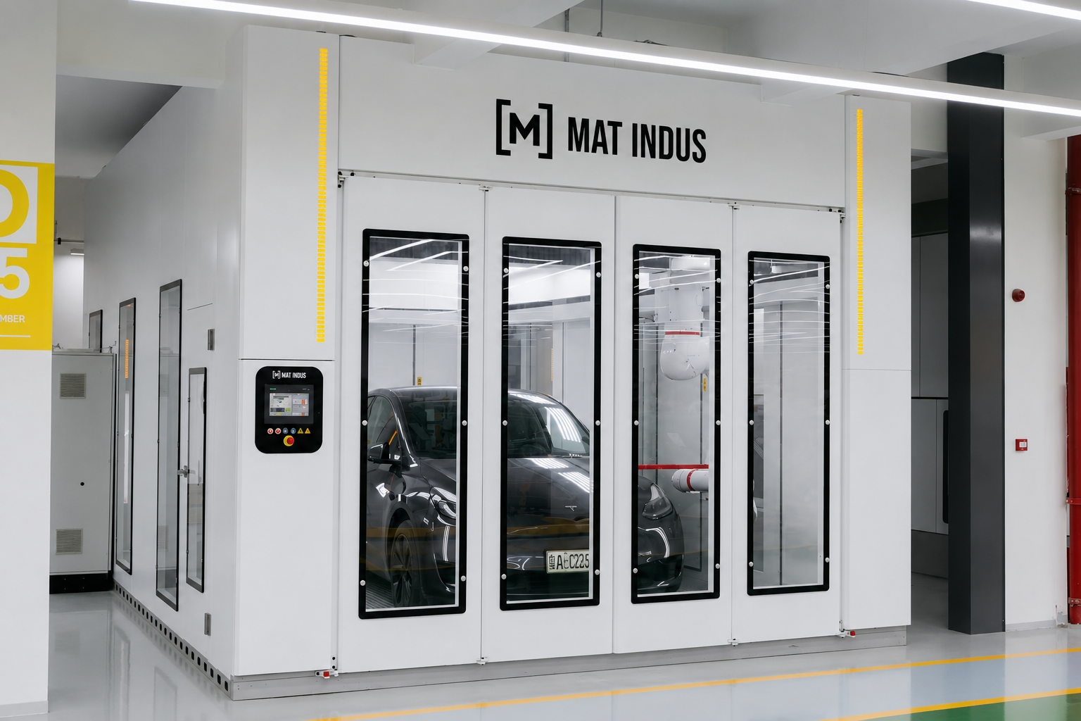Spray paint booths